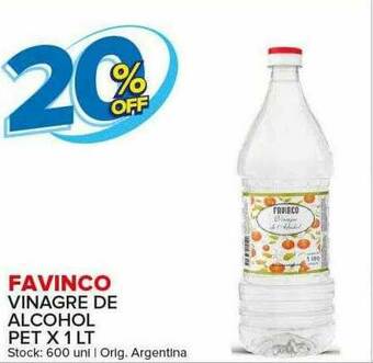 Carrefour Maxi Favinco Vinagre De Alcohol oferta