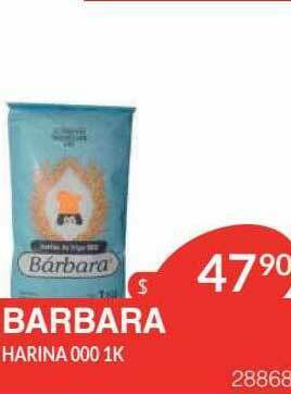Masivos Barbara Harina 000 oferta