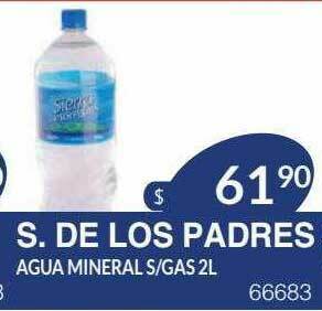 Masivos S. De Los Padres Agua Mineral oferta