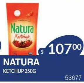 Masivos Natura Ketchup oferta