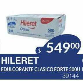 Masivos Hileret Edulcorante Clasico Forte oferta
