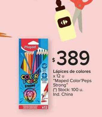 Carrefour Lápies De Colores oferta