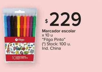 Carrefour Marcador Escolar oferta