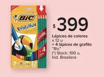 Carrefour Lápies De Colores + 4 Lápices De Grafito oferta