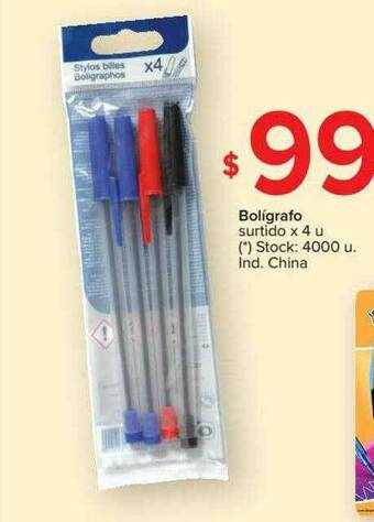 Carrefour Bolígrafo Surtido oferta