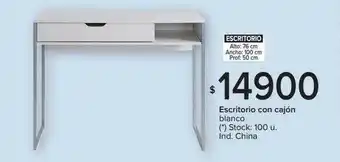 Carrefour Escritorio On Cajón Blanco oferta
