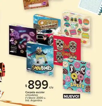 Carrefour Carpeta Escolar oferta