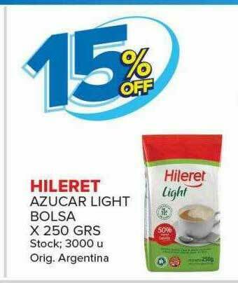 Carrefour Maxi Hileret Azucar Light oferta