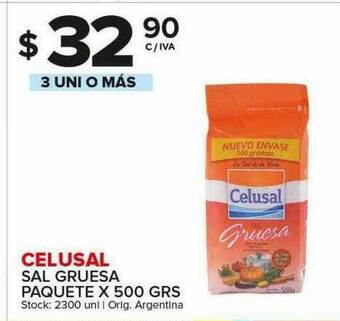 Carrefour Maxi Celusal Sal Gruesa oferta