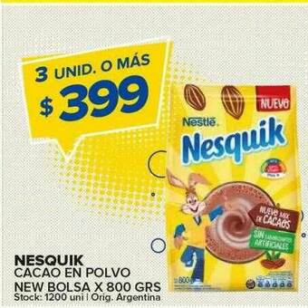 Carrefour Maxi Nesquik Cacao En Polvo New oferta