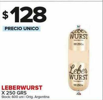 Carrefour Maxi Leberwurst oferta