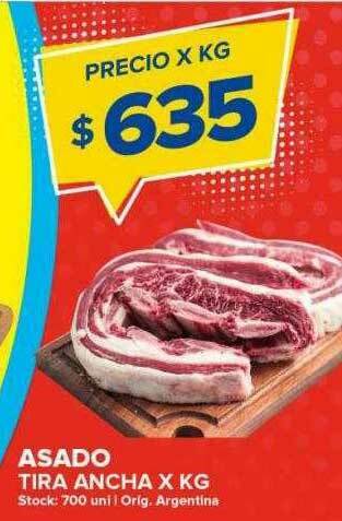 Carrefour Maxi Asado Tira Ancha oferta