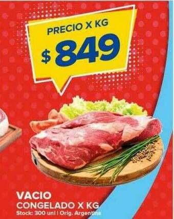 Carrefour Maxi Vacio Congelado oferta