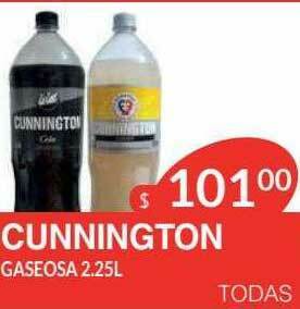 Masivos Cunnington Gaseosa oferta