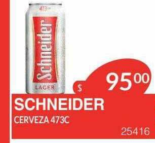 Masivos Schneider Cerveza oferta
