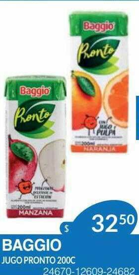 Masivos Baggio Jugo Pronto oferta