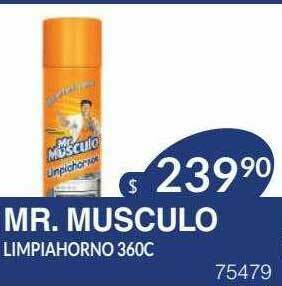 Masivos Mr. Musculo Limpiahorno oferta