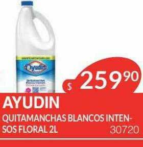 Masivos Ayudin Quitamanchas Blancos Intensos Floral oferta