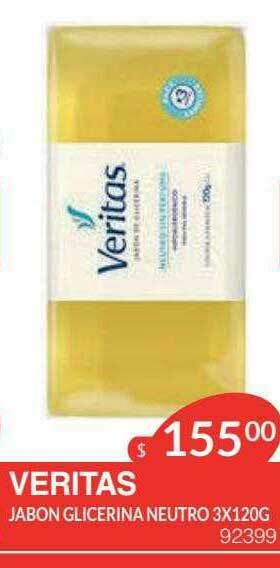 Masivos Veritas Jabon Glicerina Neutro oferta