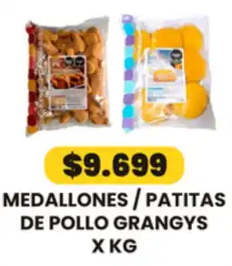 Autoservicio Capo Grangys medallones / patitas de pollo oferta