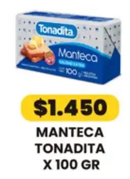 Autoservicio Capo Tonadita manteca oferta