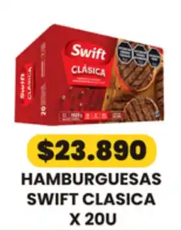 Autoservicio Capo Swift hamburguesas clasica oferta