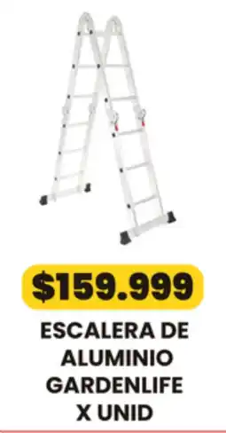 Autoservicio Capo Gardenlife escalera de aluminio oferta