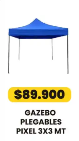 Autoservicio Capo Gazebo plegables pixel 3x3 mt oferta