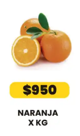 Autoservicio Capo Naranja oferta