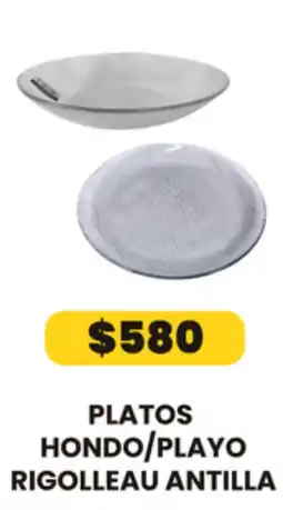 Autoservicio Capo Rigolleau antilla platos hondo/playo oferta