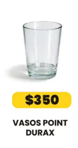Autoservicio Capo Vasos point durax oferta