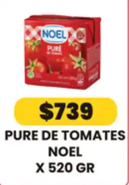 Autoservicio Capo Noel pure de tomates oferta