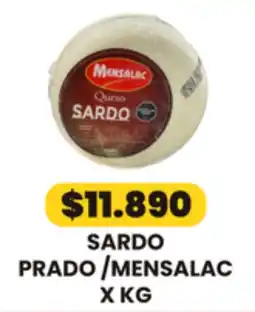 Autoservicio Capo Mensalac queso sardo oferta