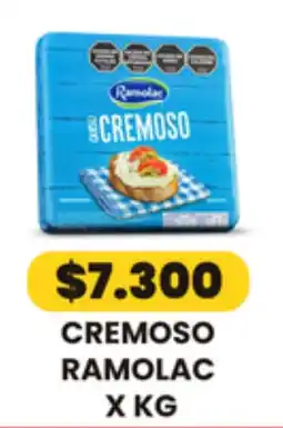 Autoservicio Capo Ramolac queso cremoso oferta