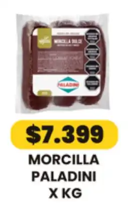 Autoservicio Capo Paladini morcilla oferta