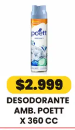 Autoservicio Capo Poett desodorante amb oferta