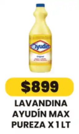 Autoservicio Capo Ayudín lavandina max pureza oferta