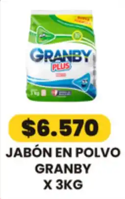 Autoservicio Capo Granby jabón en polvo oferta