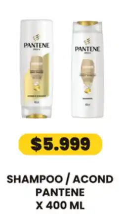 Autoservicio Capo Pantene shampoo / acond oferta