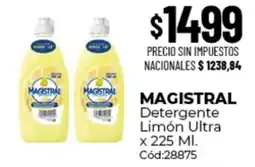 Diarco Magistral detergente limón ultra oferta