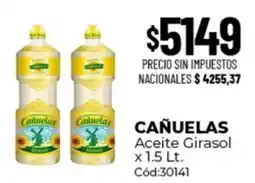 Diarco Cañuelas aceite girasol oferta
