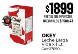 Diarco Okey leche larga vida oferta