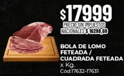 Diarco Bola de lomo feteada / cuadrada feteada oferta