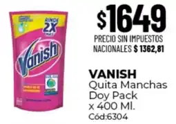 Diarco Vanish quita manchas doy pack oferta