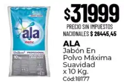 Diarco Ala jabón en polvo máxima suavidad oferta