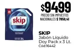 Diarco Skip jabón líquido oferta