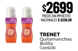 Diarco Trenet quitamanchas bolilla oferta