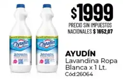 Diarco Ayudín lavandina ropa blanca oferta