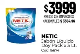 Diarco Netic jabón líquido Doy Pack oferta
