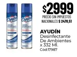 Diarco Ayudín desinfectante de ambientes oferta